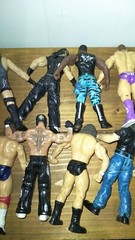 12 PC LOT JAKKS Pacific WWE Wrestling ACTION FIGURES 99 – 03 MYSTERIO HILLBILLY