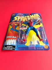 1994 Vintage TOY BIZ Marvel Comics Web Racer SPIDER-MAN Action Figure Sealed💥❗️