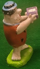Rare 1977 Heavy Die-Cast Metal Fred Flintstone 2 3/4” Tall Figurine 49 Years Old