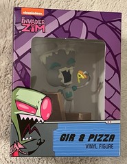 Culturefly: Nickelodeon Invader Zim Gir & Pizza 5-inch Vinyl Action Figure NEW