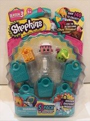 Shopkins Season 3 5 Pack New