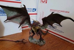 McFarlane’s Dragons Figures Lot Of 10 Series 1-3 w/Baby VINTAGE D&D Fantasy Set