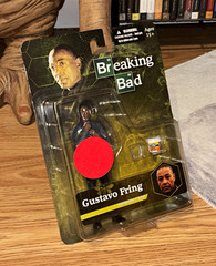 Breaking Bad Gustavo Fring Action Figure w/ Chicken Batter New in Box