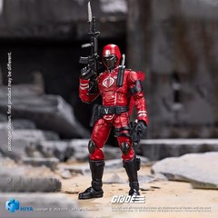 Hiya Toys 1/18 G.I. Joe Exquisite Mini Crimson Guard Action Figure Toy Model NIB