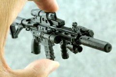 1:6 Scale Model Assembly Assault rifle Gun 4D HK416 Fit For 12″ USA SELLER !!!