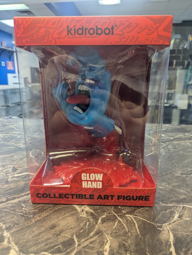 Santa Cruz Screaming Hand 9″ Glow in the Dark Figure by Kidrobot