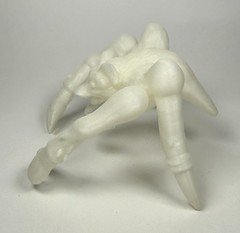 Angry Red Planet Rat Bat Spider Glow In The Dark Toy Figure