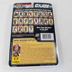 GI Joe 25th Anniversary Destro Enemy Weapons Supplier Cobra Foil Card Figure