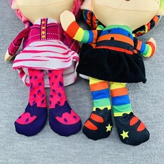 Flip Zee Trolls 2 in 1 Plush Rainbow Galore & Pretty in Pink Toy