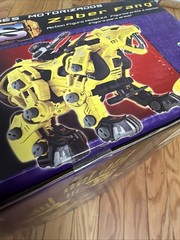Vtg Hasbro 2001 #016 Zaber Fang Zoids Robot Tiger Figure Model Kit NEW SEALED