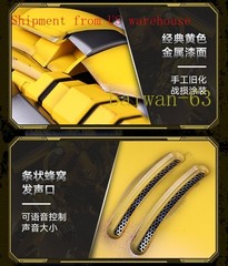 IN US ！！ Transformers Bumblebee Arm 1:1 Wearable Voice Control LED Light Hand