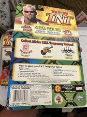 WCW Action Figure TNT T-Shirts ‘N Tattoos Complete Set Of 4 Sealed Vampiro 2000
