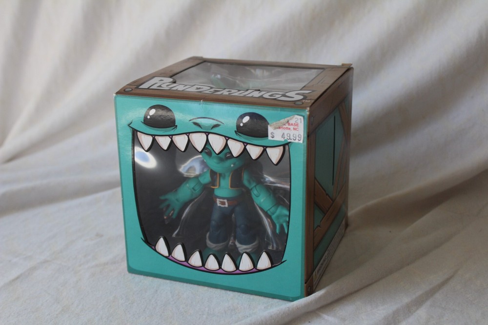 Plunderlings NEW Captain Teel Lone Coconut Action Figure Monster Pirate MISB
