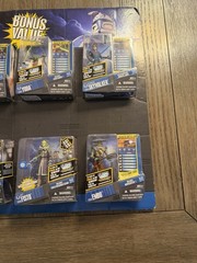 Star Wars Clone Wars Bonus Value 8 pack-Bane,Cody,Yoda,Ani,Kenobi,Rex,Fisto,Embo