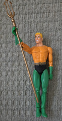 DC DIRECT SILVER AGE AQUAMAN & AQUALAD FIGURES