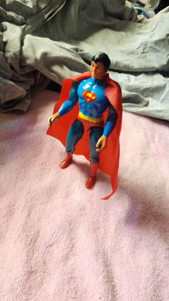 original 1984 superman Kenner DC superpower action figure