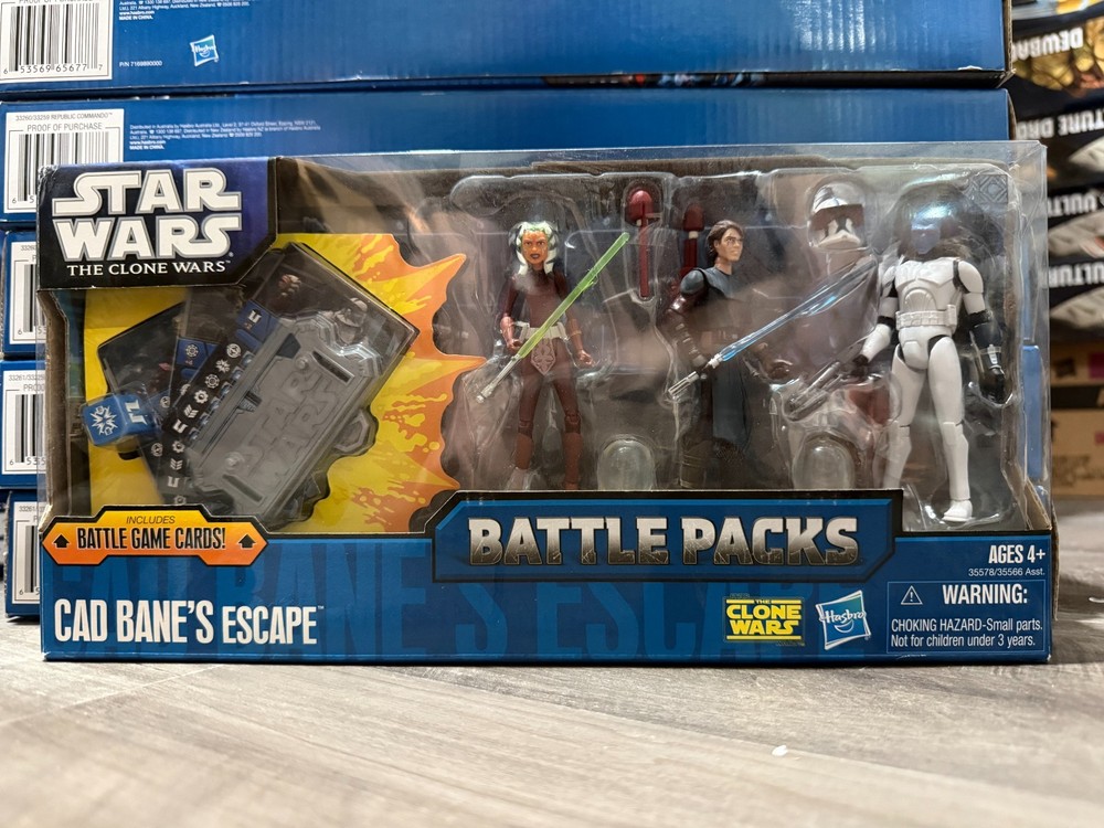 2011 Hasbro Star Wars The Clone Wars Cad Bane’s Escape Battle Packs