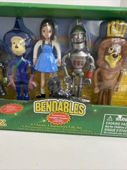 New Wizard Of Oz Action Figures Set of 7 85th Anniversary MGM Turner Poseable
