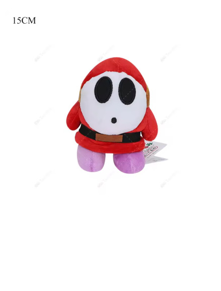 Super Mario Bros. Shy Guy Stuffed Animal Soft Plush Doll Toy Kids Teddy Gift