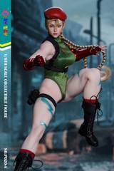 PLAY TOY Cammy White Street Fighter 1/6 Action Figures Skeleton body 12” VER. A