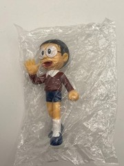 NEW Doraemon Nobita Nobi 4″ Sealed in Bag Action Figure Red Shirt Waving
