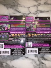 Final Faction KHARN SYNTHOID Action Figure & Hive class DRONE Action Figure NIP