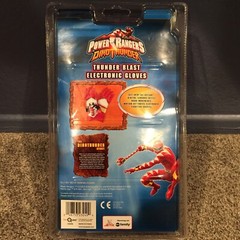Power Rangers Dino Thunder Blast Electronic Gloves New Sealed Rare One Size
