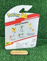 Pokemon Battle Ready Figure Set Jolteon Flareon Vaporeon Jazwares Set (3) NEW