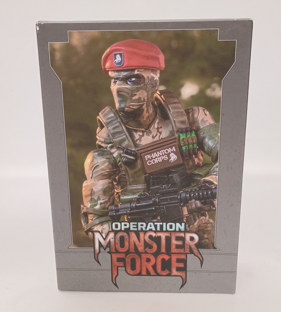 Operation Monster Force PHANTOM CORPS Action Figure 6″ 1:12 Scale NIB SEALED