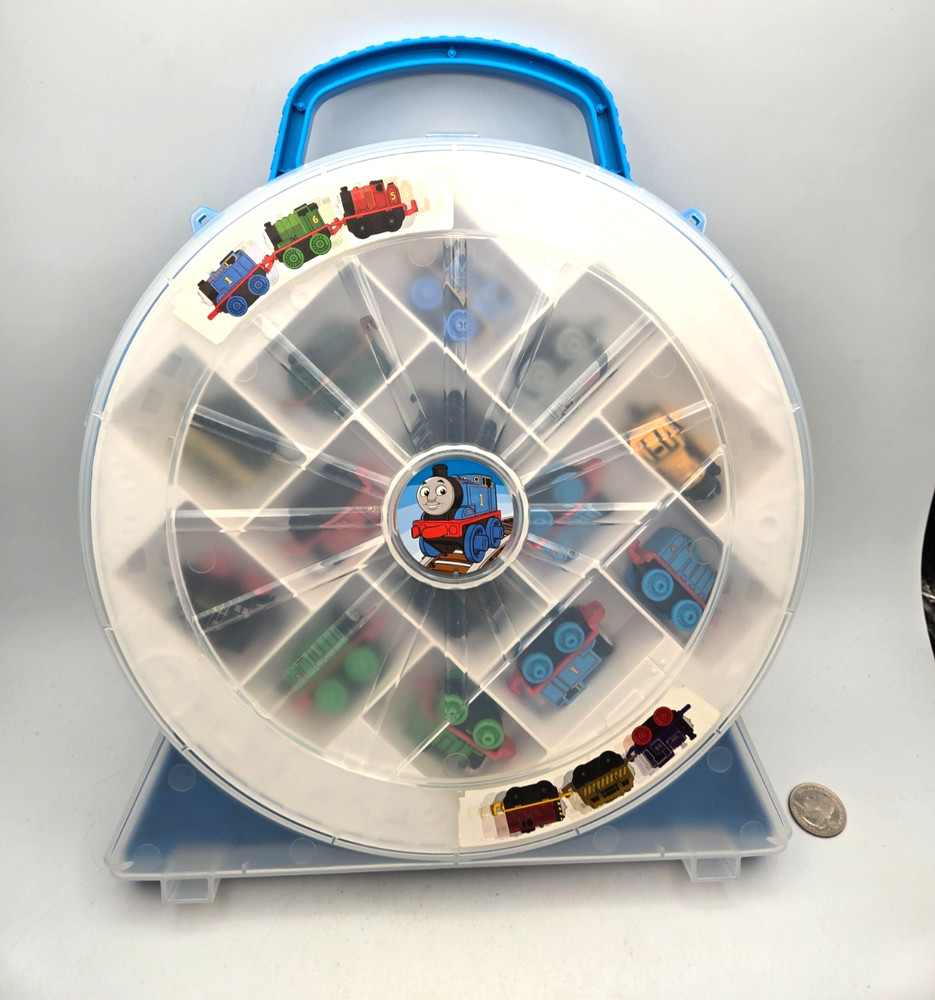 Thomas & Friends Train Tank Engine MINIS x14 in Travel Case Steam Team Classics