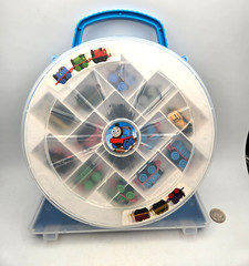 Thomas & Friends Train Tank Engine MINIS x14 in Travel Case Steam Team Classics
