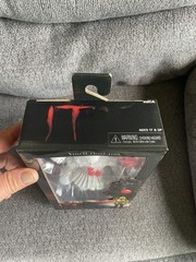 PENNYWISE IT Movie 1990 and 2017 8″ inch Scale Clothed action figures lot sealed