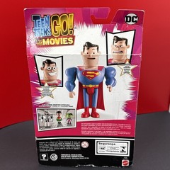 Teen Titans Go! Movie Face-Swappers Superman Action Figure 2018 Mattel Open Box
