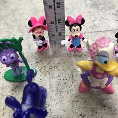 Disney Figure Toy Lot – Nice Variety PVC Cake Toppers Vintage & Modern Fast Ship