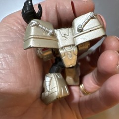 Hasbro Robot Action Figure Gold/Black/Red Plastic w/ Sword 2006