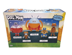 Dog Man 2.5 Inch Scale Supa Buddies and Baddies Multipack Action Figures, Par…