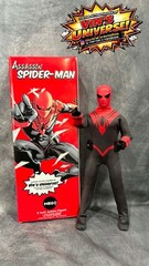 Custom 8″ Mego Scale SpiderMan Assassin Peter Parker Action Figure & Display Box