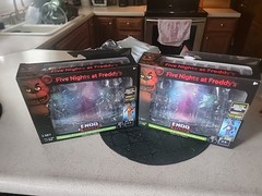 Fnaf Endo Series Freddy & Bonnie EMPTY BOXES ONLY. NO FIGURES INCLUDED