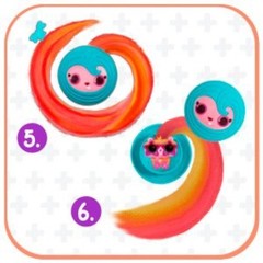 Pop Pop Hair Surprise 3-In-1 Pets With Brushable Hair & Accessories New Collecti