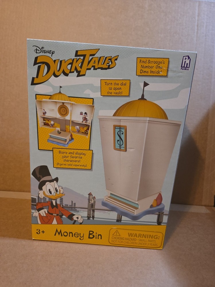 Disney Ducktales MONEY BIN Vault Scrooge McDuck NEW FREE SHIP