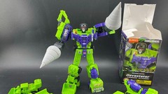 Blokees Defender Version Devastator 6in1 Combine with 3D DIY Drill Kits USAship