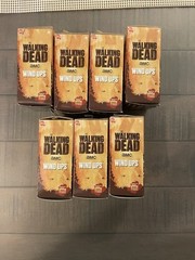 Original AMC Walking Dead Wind-Up Figurines • Lot of 7 • Never Used