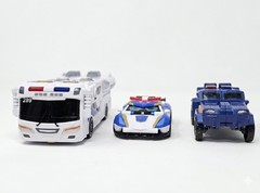 [2025 NEW] SAMG Metal Cardbot S Season 2 BLUECOP TRINITY 3-in-1 Combined Robot