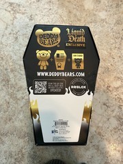 Deddy Bear Liquid Death Murder Opened (NO CODE) New York Comic Con Exclusive