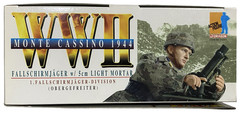 Dragon WWII Monte Cassino 1944 Fallschrimjager Schnell w 5cm Light Mortar NEW