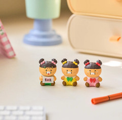 Kakao Friends Choonsik Naughty Mini Figure 3pcs Set – Retro TV Edition