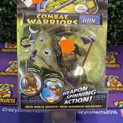 Teenage Mutant Ninja Turtles Donatello Combat Warriors Figure 2005 Playmates