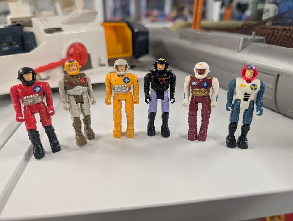 STARCOM 1986 Lot Of Figures. See Pictures.