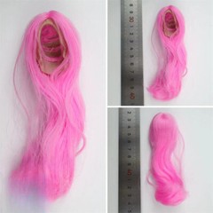 1/6 Scale Artificial Hair Wig Cover 12″ Female Action figure Head Body Toys