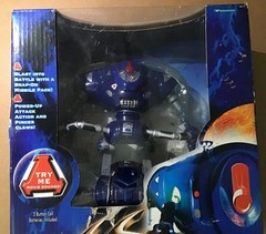 2 Trendmasters Lost In Space Action Figure Battle Ravaged Rocket Launcher Robots